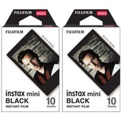 Resim Instax Mini Black Edition 10x2 Film Seti 