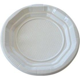 Resim Plastik Tabak Kullan At Plastik Tabak Orta Boy 100 Lü 