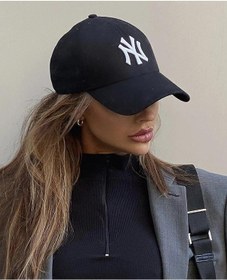 Resim Siyah Cap Beyaz Nakışlı Unisex Şapka Cp220 