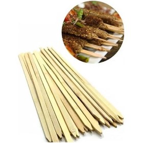 Resim Dolphin Bambu Ahşap Adana Çöp Şiş - 24 Cm. - 100'lü 10 Paket 