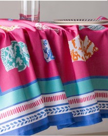 Resim Madame Coco Rosanel Pamuklu Masa Örtüsü - Fuşya - 150x200 Cm 8684427278130 Pembe 