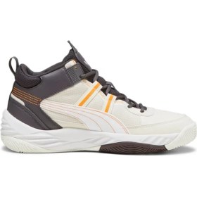 Resim Puma Erkek Basketbol Ayakkabı Beyaz/koyu Kömür 