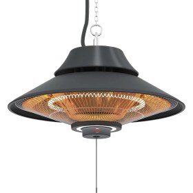 Resim Mirkraft Elirg Light 2000 W Elektrikli Infrared Tavan Isıtıcısı Antrasit Renkli Kullanım Alanı İçin 