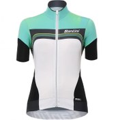 Resim Santini FS95475QUEEN Kısa Kol Kadın Forma Yeşil 3XL / Bisiklet 