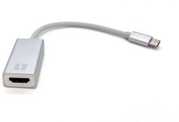 Resim BEEK BC-DSP-ADP-USBC-HU-1 USBType-C=>HDMI ÇEVİRİCİ (USB Tip C=>HDMI Görüntü Adaptörü, 4K, 20cm) 