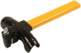 Resim Araba Direksiyon Kilidi, Hırsızlık Önleyici Araç Cihazı, 2 Anahtarlı Araba için Evrensel Direksiyon Kilidi, Ağır Hizmet Tipi Araç Güvenlik Kilidi, Kamyonlar ve SUV'ler için 