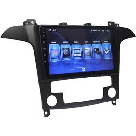 Resim Ford S Max Dijital Klima 2006-2014 9 inç 10-256 GB Android Carplay Multimedya 