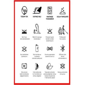 Resim Dijital Baskılı Yıkanabilir Deniz Yıldızı Desenli Kaymaz Taban 2'li Banyo Paspas Seti Renkli 