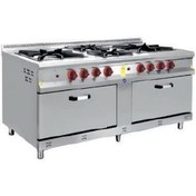 Resim CSA Karacasan 8+2 Tüplü 8 Li Fırınlı Ocak-Kuzine 