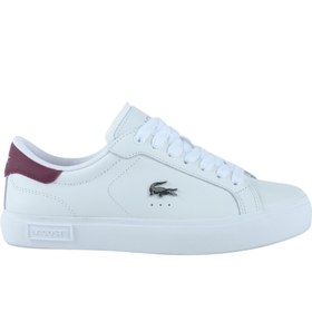 Resim Lacoste Powercourt Kadın Beyaz Spor Ayakkabı (751SFA0131T.1S6) 