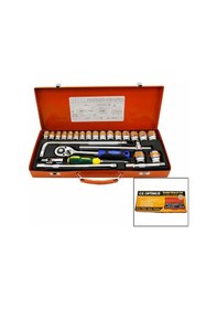 Resim 25 Parça Lokma Seti Metal Çantalı 