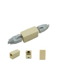 Resim 10X ADSL Rj45 Cat5 Cat6 Ek Kablo Uzatma Aparatı 