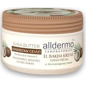 Resim Alldermo Shea Butter Hindistan Cevizi El Bakım Kremi 250 ML 