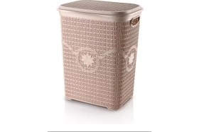 Resim İsmiyle Al Örgü Kirli Çamaşır Sepeti ROYALEKS-ASD040 