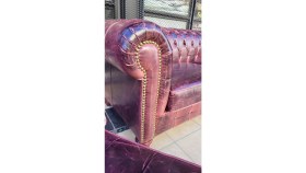 Resim 3A Mobilya Barcelona Chesterfield Deri Koltuk 