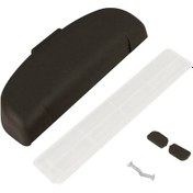 Resim Mufunye Araba Evrensel Güneş Gözlüğü Kutusu, Sürücü Tarafı Üstten Tutma Kolu İçin Gözlük Tutucu Saklama Kutusu 