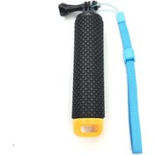 Resim Sarı-şamandıra El Kavrama Yüzdürme Çubuk Kutup Sopa Monopod Tripod Gopro Go Pro Hero 8 7 6 5 4 3 Xiaomi Xiomi Yi 2 4k 4 K Eylem Kamera 