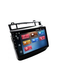 Resim Volkswagen Touareg Araç Multimedya Android Ekran Carplay Double Teyp 4+64 9" 10-15 Black Cadence 