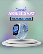 Resim Slazenger SL.09.2158 Mavi Sim Kartlı Çocuk Akıllı Saat GPS + Görüntülü Konuşma + 4G 