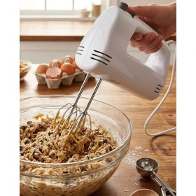 Resim Mutfak El Mikseri 250W Paslanmaz Çelik Çift Çırpıcılı Mikser 