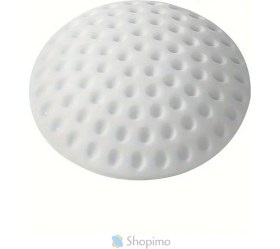 Resim Yapışkanlı Kapı Kolu Stoperi (Beyaz) Duvar Arkası Tamponu Stopu Durdurucu (4 Adet) 