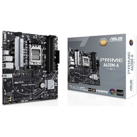 Resim Asus Prime A620M-A-CSM AMD A620 6400 MHz (OC) DDR5 Soket AM5 mATX Anakart 