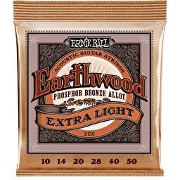 Resim Ernie Ball P02150 Extra Light 10-50 Akustik Gitar Teli 