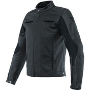 Resim Dainese Razon 2 Leather Motosiklet Montu Siyah 