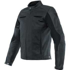 Resim Dainese Razon 2 Leather Motosiklet Montu Siyah 