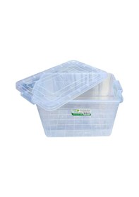 Resim Polytime Şeffaf Kilitli Mutfak Eşya Gıda Saklama Düzenleme Kabı Kutusu - Dikdörtgen - 1,75 Litre 