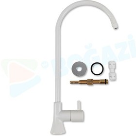 Resim Su Arıtma Cihazı Lüx Beyaz Arıtma Musluğu 