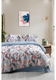 Resim Çift Kişilik Nevresim Takımı Quadra - 200x220 Çok Renkli 