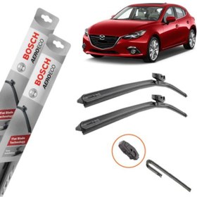 Resim Mazda 3 Sedan Muz Silecek Takımı Ön Bosch Aeroeco 2014-2017 