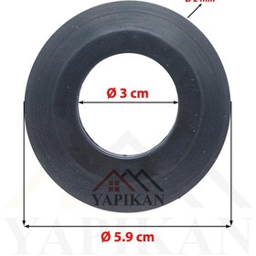 Resim Japar Gömme Rezervuar İç Takım Boşaltma Grubu Contası 3x5.9 Cm 