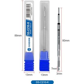 Resim Maiyame Yeni Xinxun C210 T12/t26d/jbc Sabit Sıcaklık Kaynak Ünitesi Isıtıcı Çekirdeği Ss-c210-k Uç Takımı 