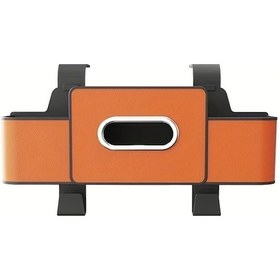 Resim Chuangyinshop Portakal Renkli Dayanıklı Abs Otokoltuk Düzenleyici İçecek & Atıştırmalık Saklama Bölmeli 