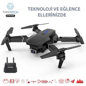 Resim JUNGLEE Çift Kameralı Drone 4k Hava Quadcopter 2.4g Kızılötesi Rc Işıklı Katlanabilir Drone Wifi Fpv Video 