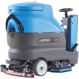 Resim Labomat 110B Binicili Akülü Zemin Temizleme Makinesi 