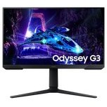 Resim SAMSUNG LS24DG302EUXUF, Odyssey, 24" 1ms, 180Hz, Full HD, HDMI, DP, Pivot, AMD FreeSync, VA Panel GAMING Monitör 