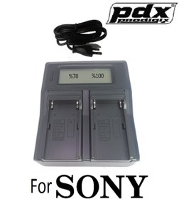 Resim DP SONY MC2500 BATARYA ÇİFTLİ ŞARJ CİHAZI, Şarj Aleti 