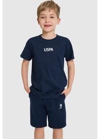Resim U.s. Polo Assn. Erkek Çocuk Lacivert Pijama Takım 50327292-vr033 