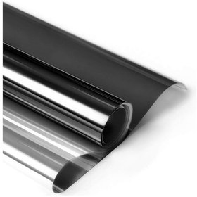 Resim Isı Yalıtımlı Aynalı Siyah Cam Filmi 75 Cm X 3 Metre 