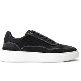 Resim Tamer Tanca Erkek Hakiki Deri Gri Nubuk Sneakers & Spor Ayakkabı 