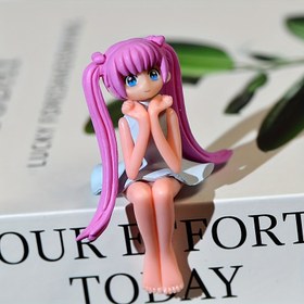 Resim 1 adet Sevimli Pembe Saçlı Karikatür Kız Figürü, Ev Dekoru ve Ofis Masası için Mükemmel, Fantastik ve Eğlenceli Bir Dokunuş Ekleyin, Malzeme: PVC, Çeşitli Odalar için Uygun, İç ve Dış Mekan Kullanımı, Elektrik Gerektirmez, Noel, Cadılar Bayramı, Paskalya, Hanuka, Şükran Günü için İdeal 