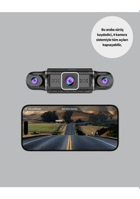 Resim Çeşithane Y10 Full Hd Araç İçi Kayıt Kamerası - Gece Görüşlü, Döngüsel Kayıt Özellikli Ve G-sensör D 