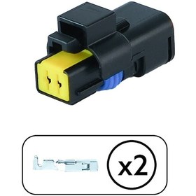 Resim Yağ Müşür Soketi 2 Pin 