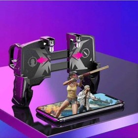 Resim Telefon Oyun Pubg Tetik Aparatı Gamepad 
