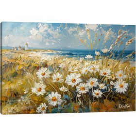 Resim Deniz Kenarı Açanlar - 90x60 