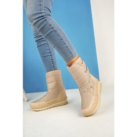 Resim Muggo Felya Garantili Kadın Içi Kürklü Cırtlı Yağmur ve Kar Botu 