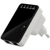 Resim Yuntech01 2.4ghz 300mbps Kablosuz Tekrarlayıcı - Wifi Sinyal Güçlendirici, Ap Ve Router Modu, 2 Ethernet Portu, Avrupa Standartı 